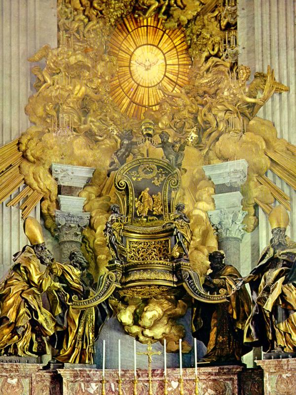 Oltář katedry sv. Petra