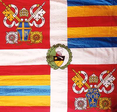 prapor gardy 1978-2005, papež Jan Pavel II.